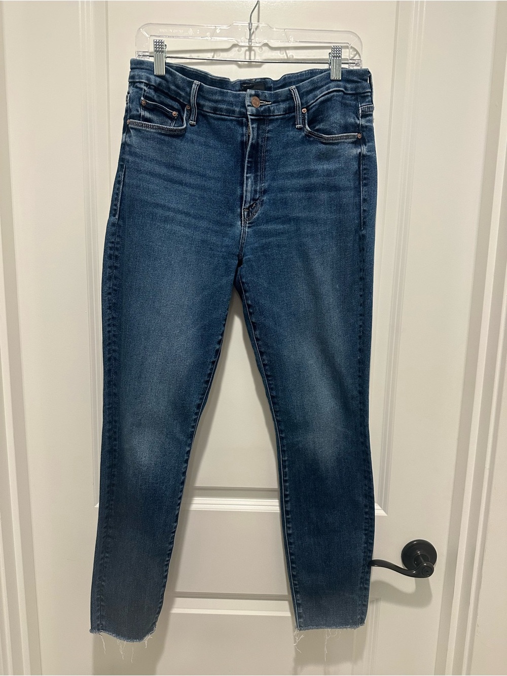 MOTHER Women's High-Rise Skinny Jeans in Need For Speed. Excellent condition!